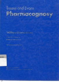 Image of Trease and Evans pharmacognosy