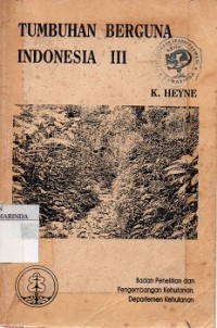 Image of Tumbuhan Berguna Indonesia III