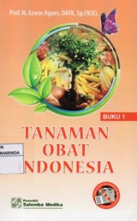 Image of Tanaman Obat Indonesia ; Buku 1