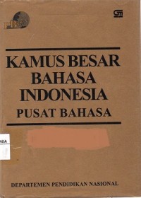 Image of KBBI 2; Kamus Besar Bahasa indonesia
