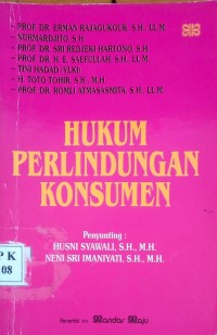 Image of Hukum Perlindungan Konsumen