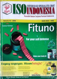 Image of ISO : Informasi Spesialite Obat Indonesia