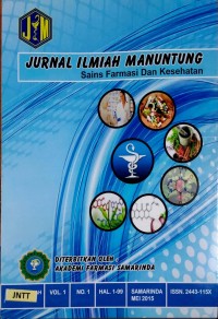 Image of Jurnal Ilmiah Manuntung ;  vol.2 No.2 ; Sains Farmasi dan kesehatan Desember 2016