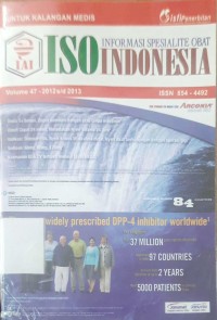 Image of ISO Informasi Spesialite Obat Vol 47 - 2012 s/d 2013