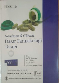 Image of Dasar Farmakologi Terapi vol.1; Edisi 10