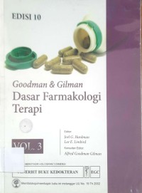 Image of Dasar Farmakologi Terapi vol.3; Edisi 10