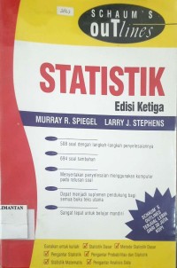 Image of Statistik Edisi Ketiga