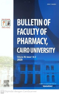 Image of Bulletin of Faculty of Pharmacy, Cairo University Volume & Issue Volume 58 1&2 December 2020