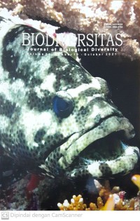 Image of Biodiversitas Jurnal Of Biological Diversity Sebelas Maret University Volume 22, Number 10, October 2021