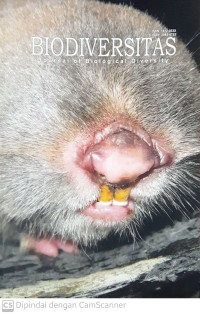 Image of Biodiversitas Jurnal Of Biological Diversity Sebelas Maret University Volume 21, Number 9, September 2020