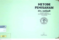 Image of Metode pemisahan drs sudjadi