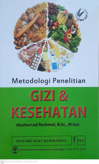 Image of Metodologi Penelitian Gizi & Kesehatan