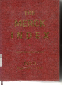 Image of The Merck Index ; pt 2