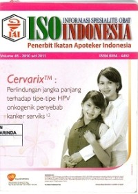 Image of ISO ; Informasi spesialite Obat