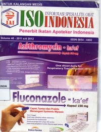 Image of ISO ; Informasi Spesialite Obat Indonesia