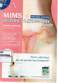 Image of MIMS ; Obstetrics & gynecology guide