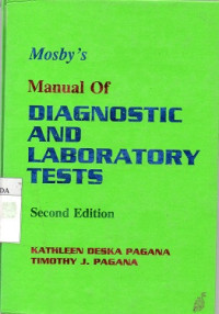 Image of Mosby's ; Manual of Diagnostic and laboratory test ; 2nd edition