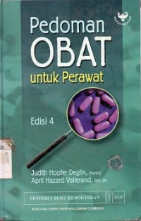 Image of Pedoman Obat untuk perawat ; 4