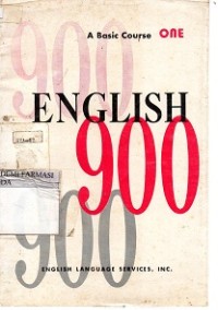 Image of English 900 ; A Basic course one