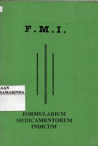 Image of FMI ; Formularium Medicamentorium Indicum