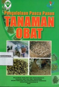 Image of Pengelolaan Pasca panen tanaman Obat