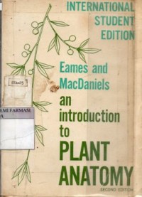 Image of An introduction to plant anatomy 2 ; international student edition
