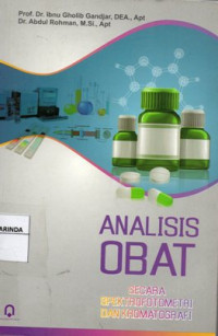 Image of Analisis Obat secara spektofotometri dan kromatografi
