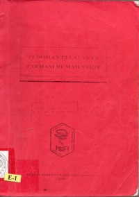 Image of Pedoman Pelayanan farmasi Rumah Sakit