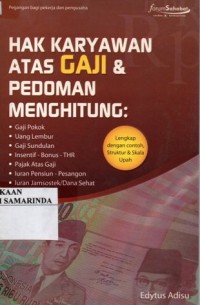 Image of Hak Karyawan atas gaji & pedoman menghitung
