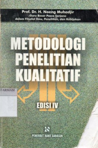 Image of Metodologi penelitian kualitatif IV