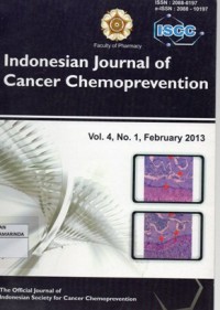 Image of Indonesian Journal of Cancer Chemoprevention (ISCC) ;  vol.3 No.2 tahun 2012