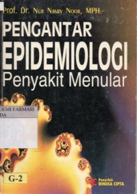 Image of Pengantar epidemiologi penyakit menular