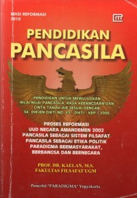 Image of Pendidikan pancasila