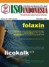 Image of ISO : Informasi Spesialite Obat Indonesia Volume 44 -2009 s/d 2010