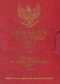 Image of Ebook Farmakope Indonesia edisi 5